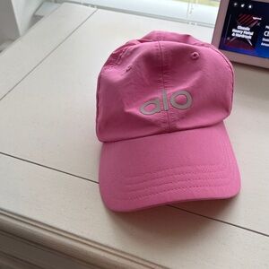 ALO Yoga Pink Cap